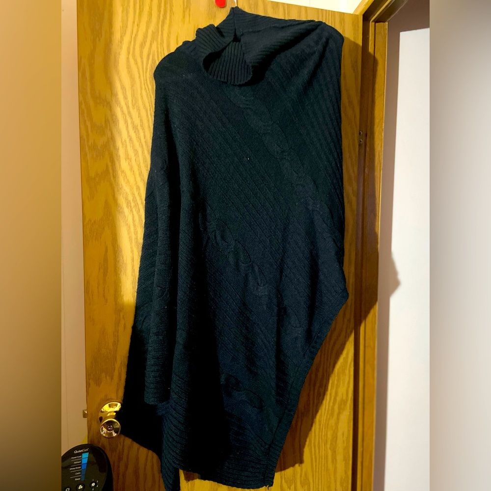 Vintage Sweater Poncho